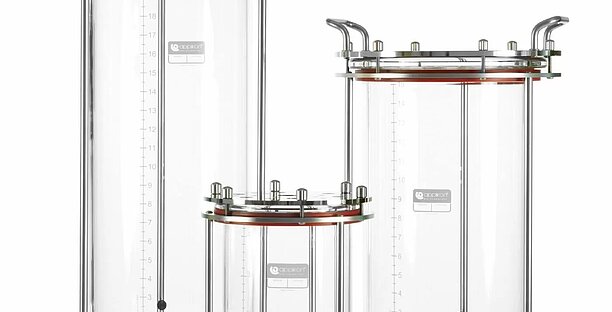 [Translate to Deutsch:] Glass autoclavable bioreactors